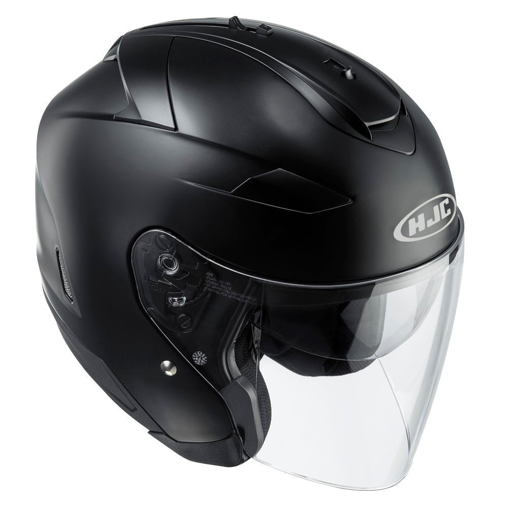 hjc black bike helmet